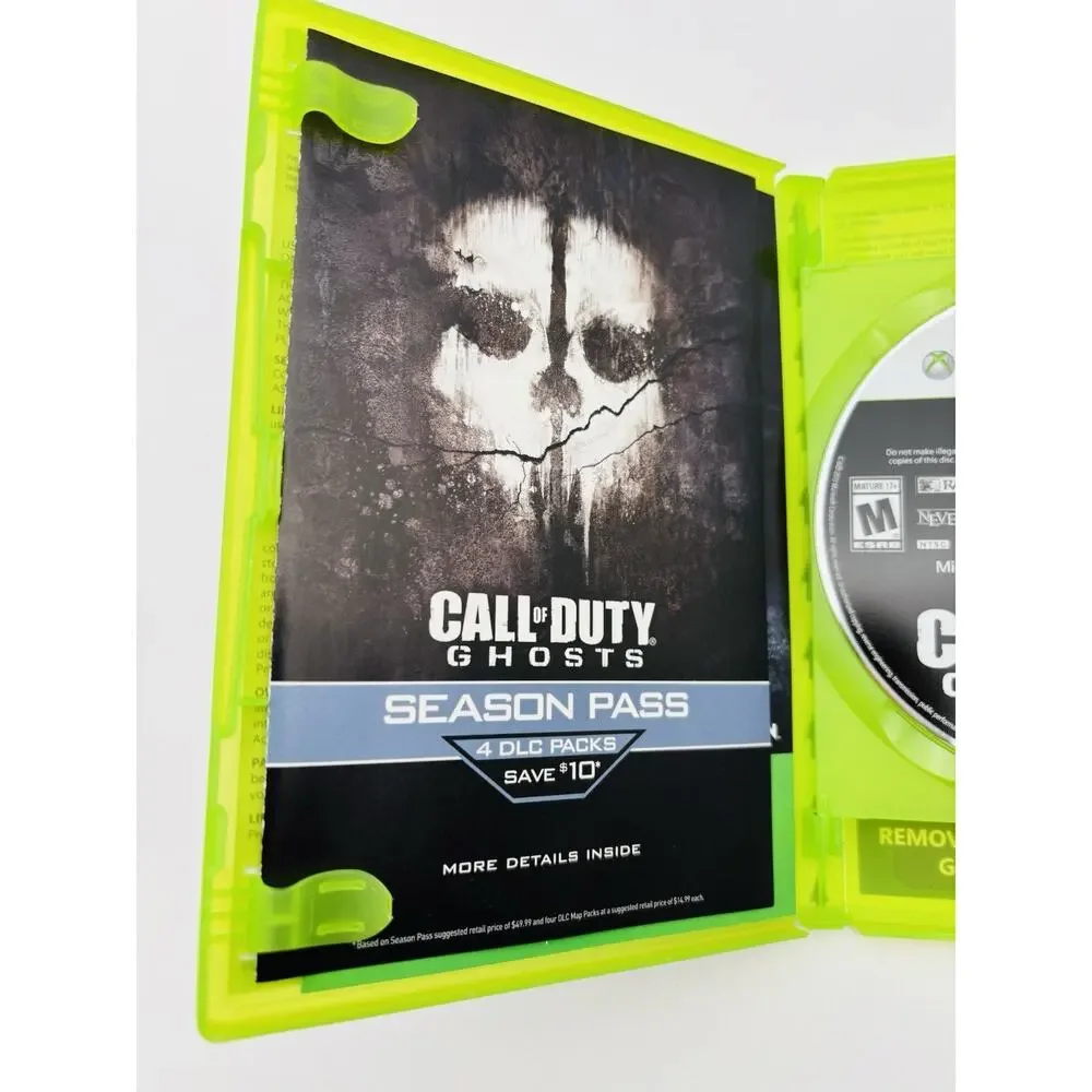 Call of Duty Ghosts Xbox 360 Game 2013 CIB Tested Works VG Condition